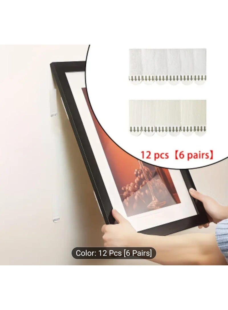 إل ديس شرائط تعليق الصور شديدة التحمّل – شرائط لاصقة سهلة الاستخدام للأسطح الملساء، تثبيت جداري بدون آثار لديكور المنزل والمكتب - Image 1